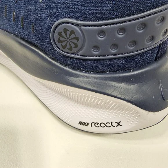 Nike ReactX Infinity Run 4 Low Navy Running Shoes Men's Size 9.5 DR2665-400 NWOB - Picture 9 of 13